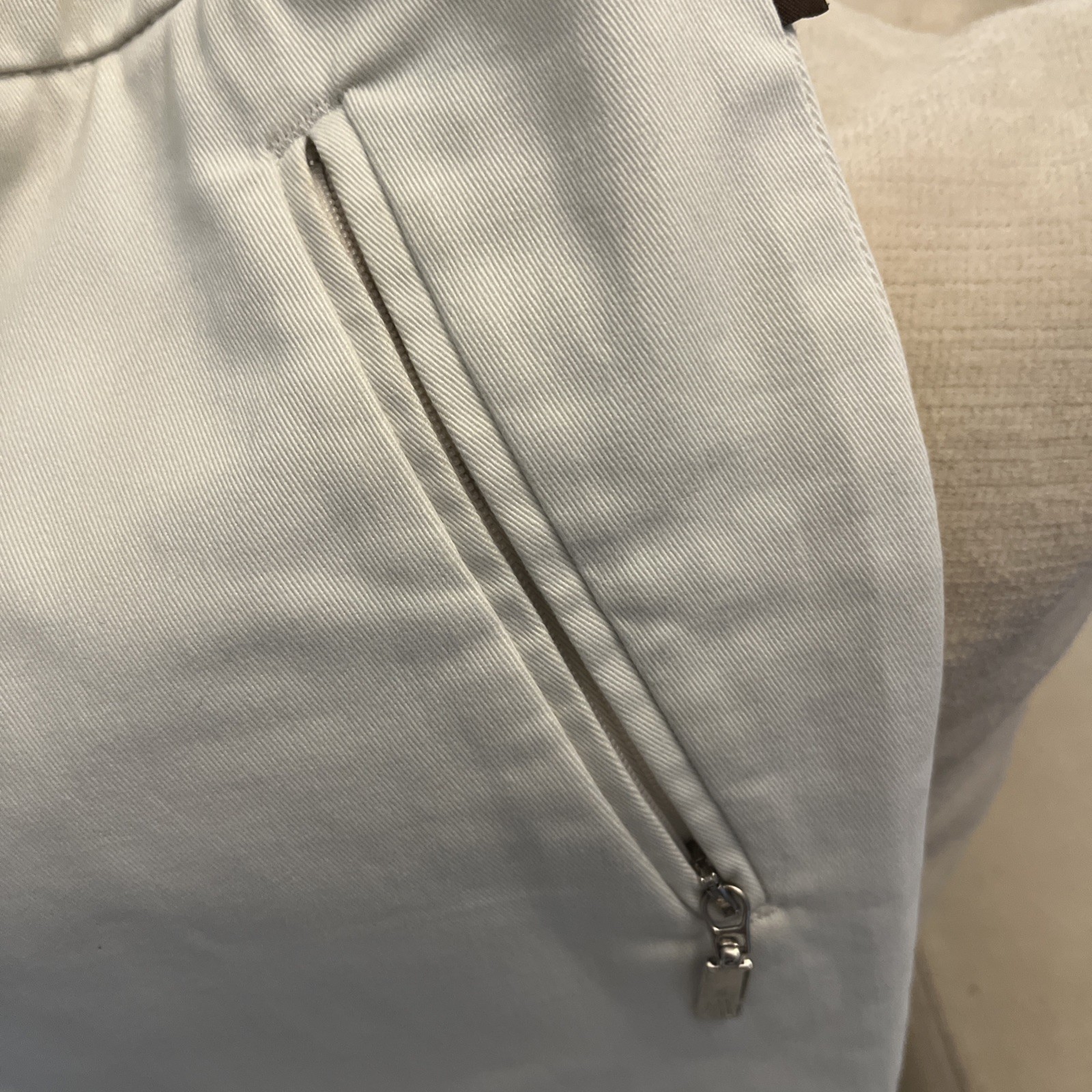Moncler Zip Pocket Pants, Size 40