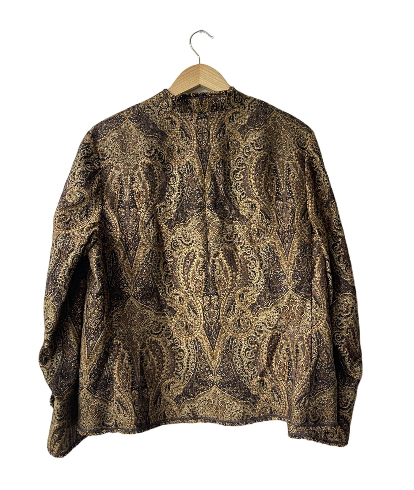 Jones New York Womens Tapestry Jacket 14W Paisley Baroque Regency Victorian