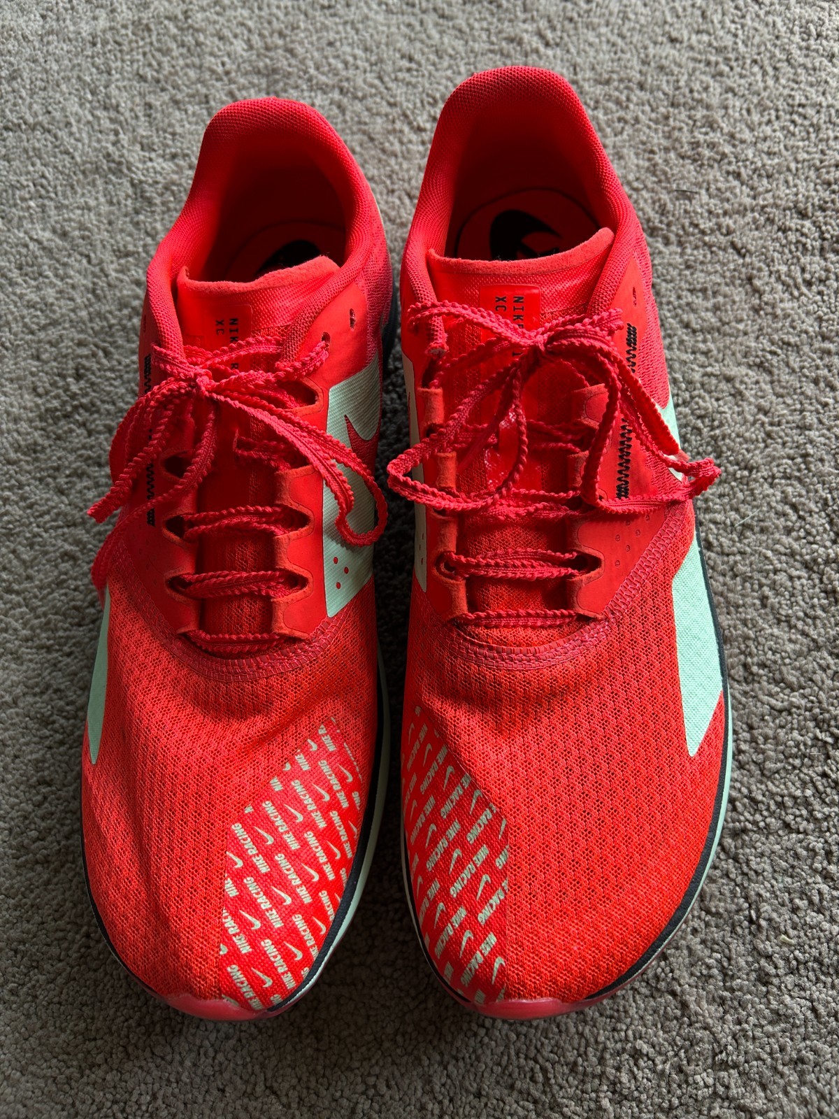Size 11 – Nike Rival XC 6 Cross Country Spikes Track Field Crimson DX7999-600