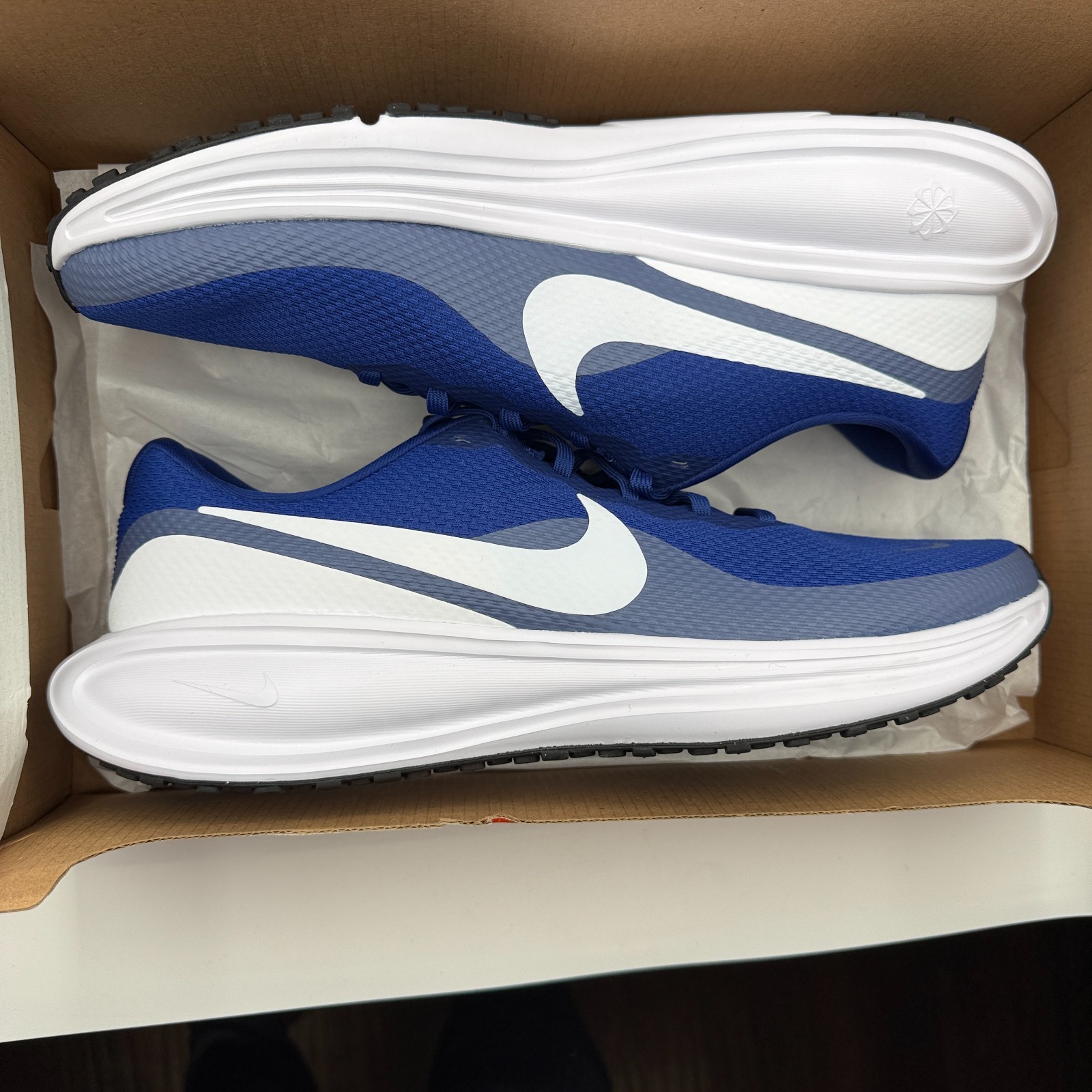 Nike Revolution 8 Shoes Men Deep Royal Blue Sneakers Running Athletic HJ9198 401