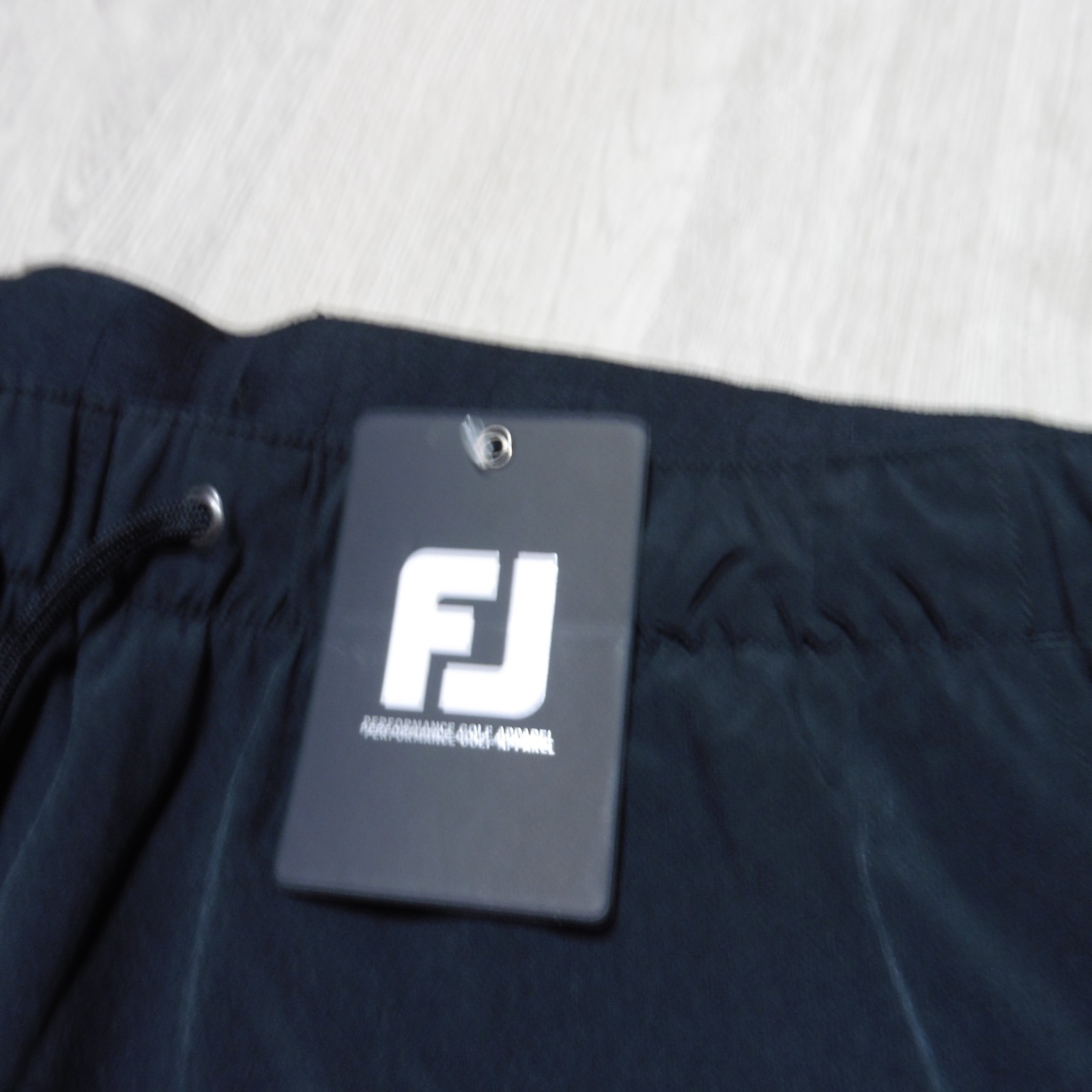 FOOTJOY Mens M L XL 2XL SHORTS BLACK GOLF WORKOUT TRAINING 8″ POLYESTER SPANDEX