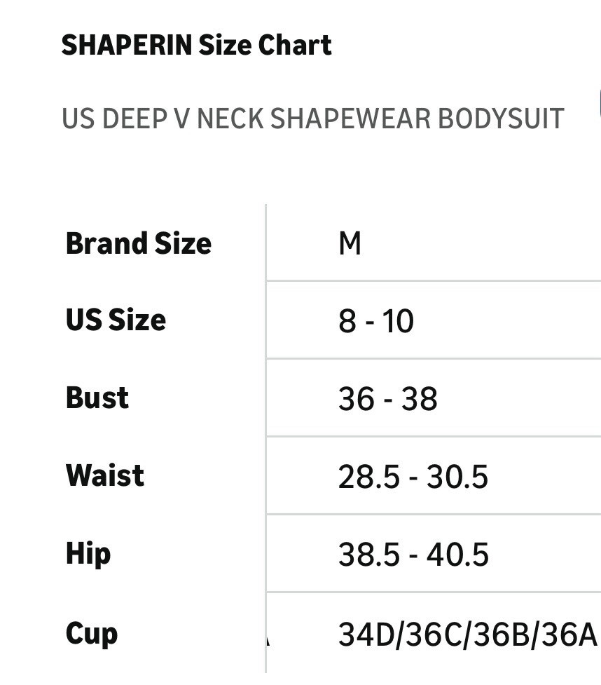 Shaper in Red Sexy Low Cut Shapewear Bodysuit Size Medium