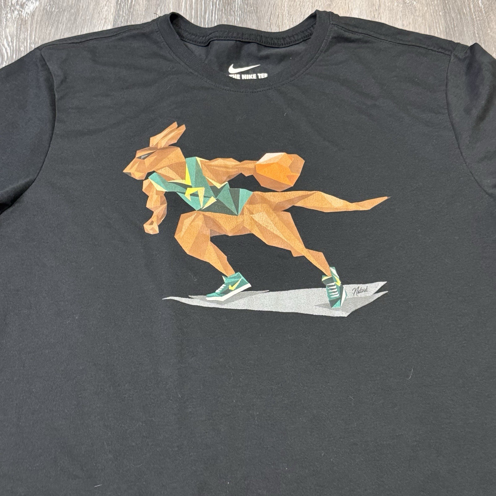 Nike Kyrie Irving x Naturel Boomer Geometric Kangaroo Dri-Fit Cotton T-Shirt XL