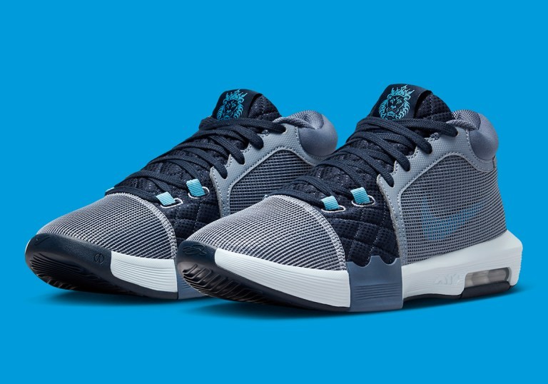 Nike LeBron Witness VIII 8 Ashen Slate Grey Blue Black White FB2239-400 Men’s