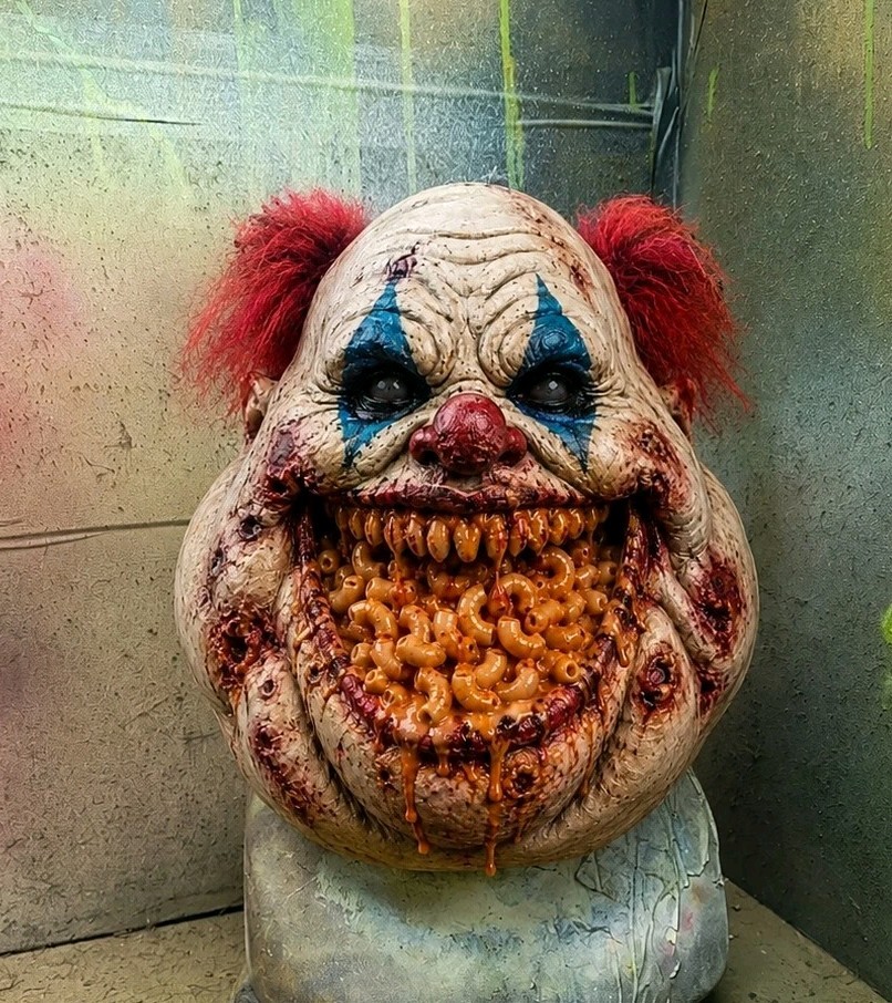CLOWN Mask ,Mask Terror – Horror Clown Halloween Cosplay Mask Scary