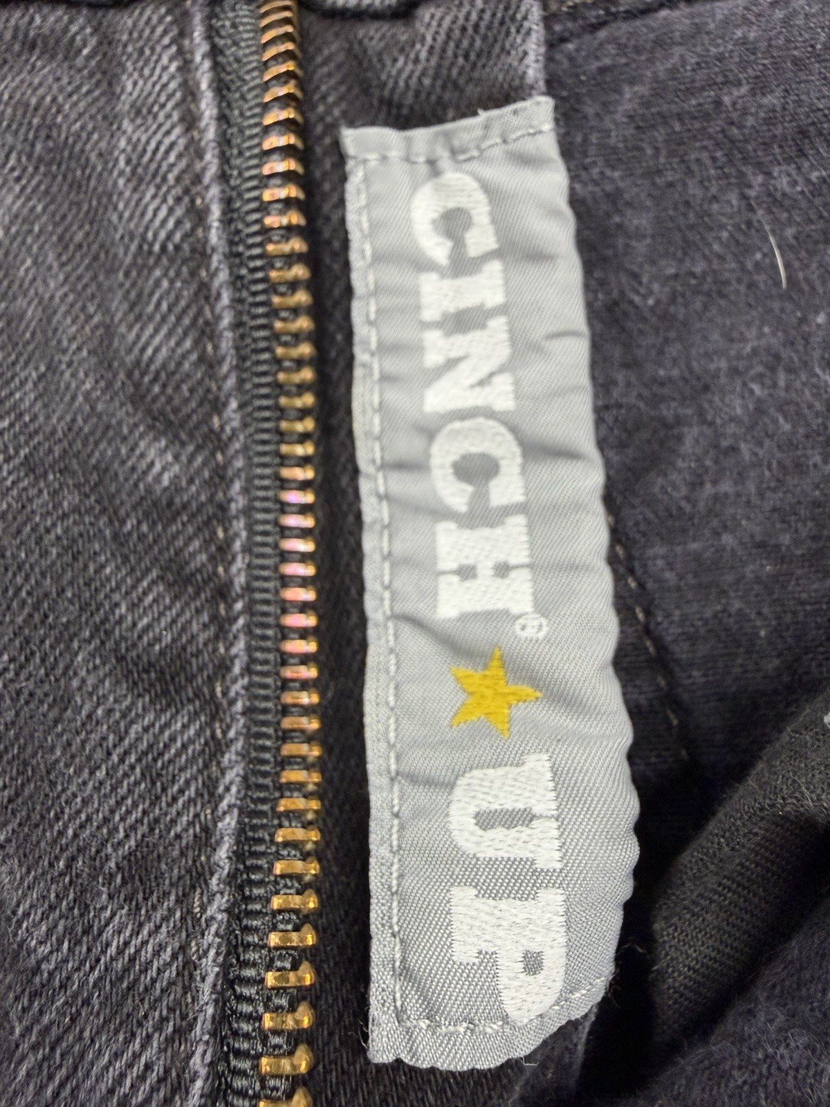 Cinch Black Silver Label Jeans Western Cowboy Straight Stretch Denim Mens 31×30
