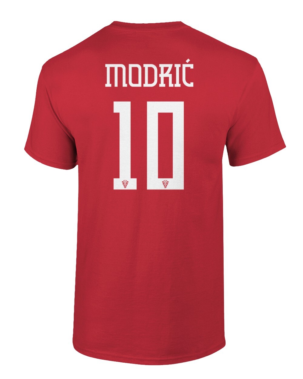 Croatia Soccer #10 Luka Modric World Football Fans Adult and Youth T-Shirt