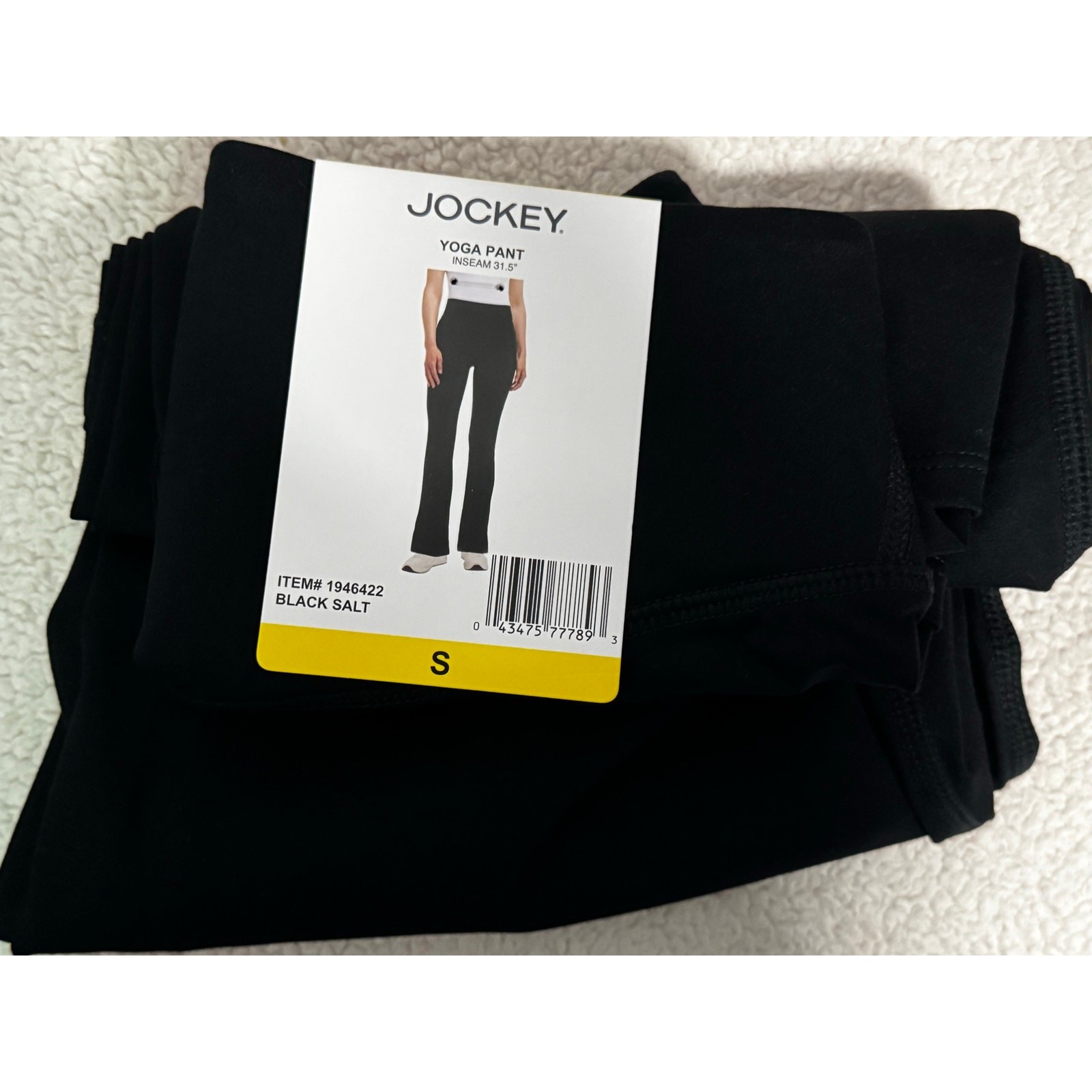 Jockey Yoga Pants High Rise Flared Boot Cut Tummy Control Side Pockets