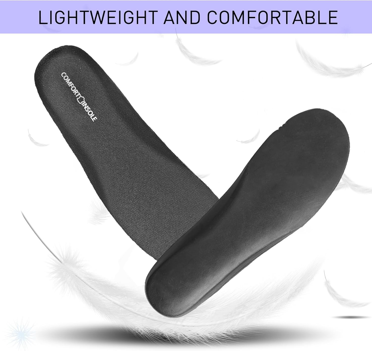Insoles for On Cloud Sneakers, Replacement EVA Inner Footwear Inserts for Men’s