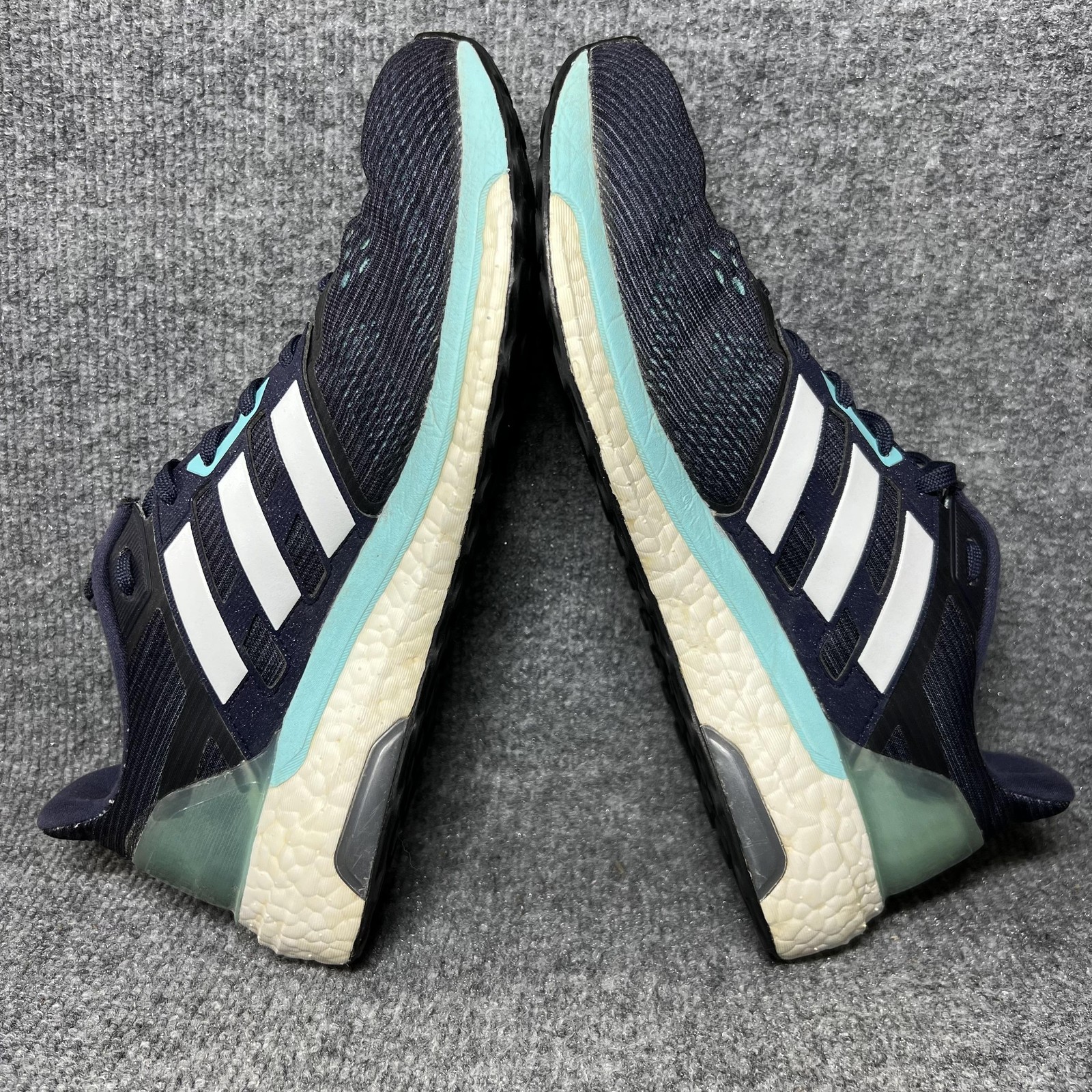 Adidas Supernova Shoes Womens Size 10 Navy Boost Running Continental BB3485