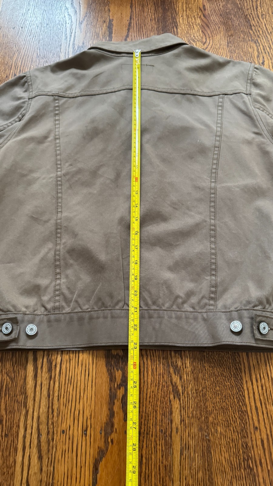 Gustin Waxed Canvas Jacket Medium Made in USA Cropped Beautiful Worn-In Patina
