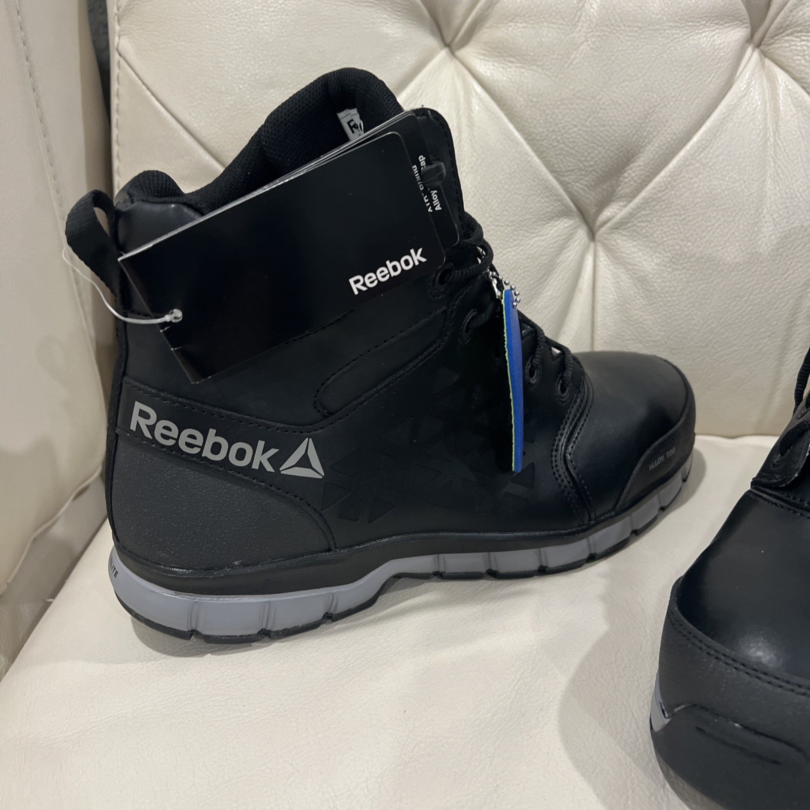 Reebok Sublite Cushion Work Men’s 13 Men Alloy Toe Electrical Hazard Athletic