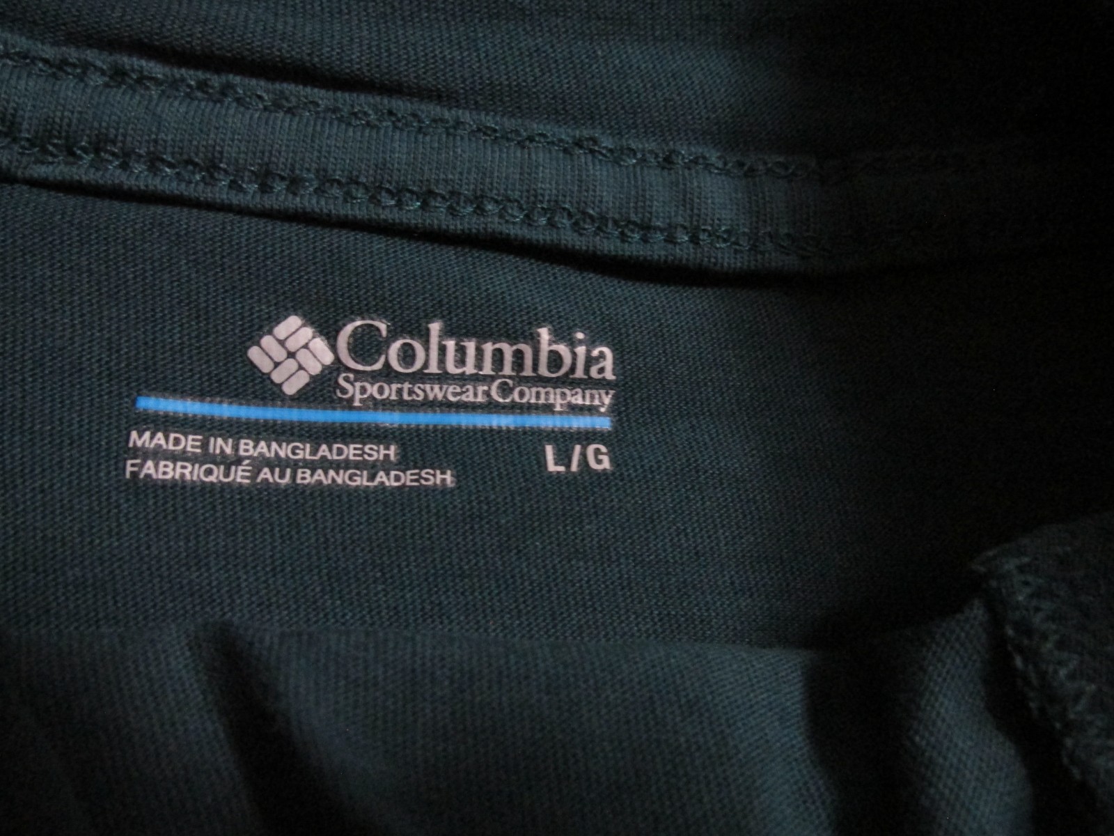 Women’s Columbia Nellie Joy Solid Hooded Pullover Top Dark Teal Size LARGE