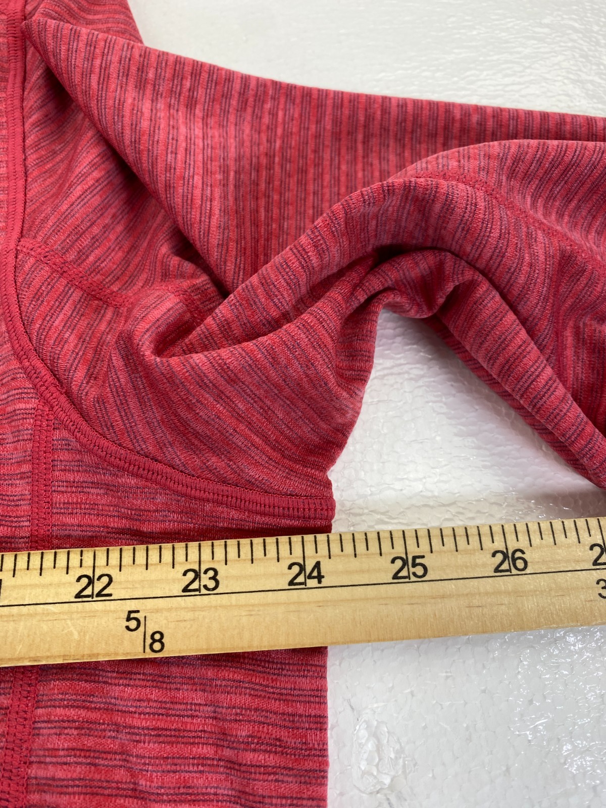 Vineyard Vines Performance Men’s Sankaty 1/4 Zip Red Stripe Golf Pullover XL