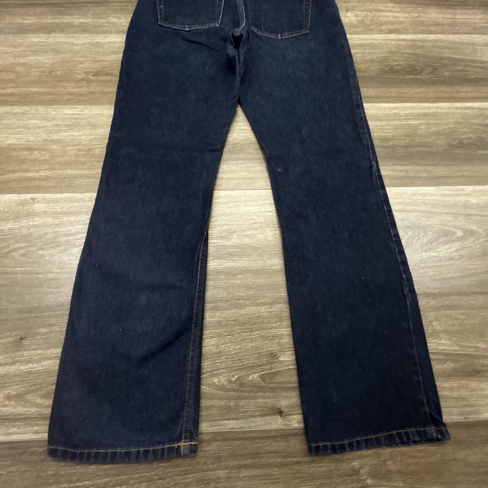 Vintage Gap Bootcut Jeans Womens 6 28×30 Dark Wash Blue Denim Made USA Western
