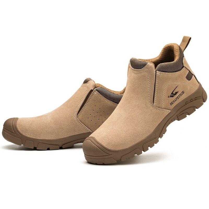 Men Composite toe safety shoes comfortable work boot advanced non-slip traction