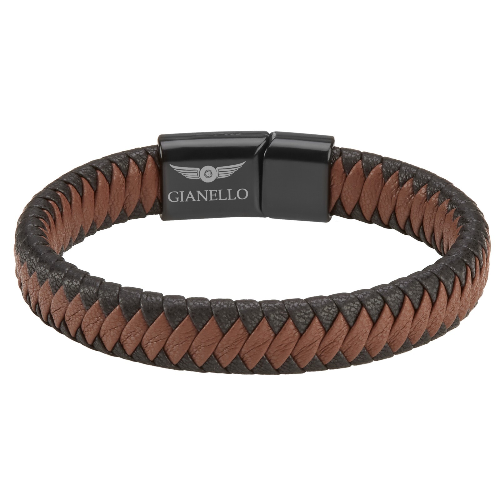 Gianello Handmade Men’s Rope Twist Bracelet (Large-8.5 inch)