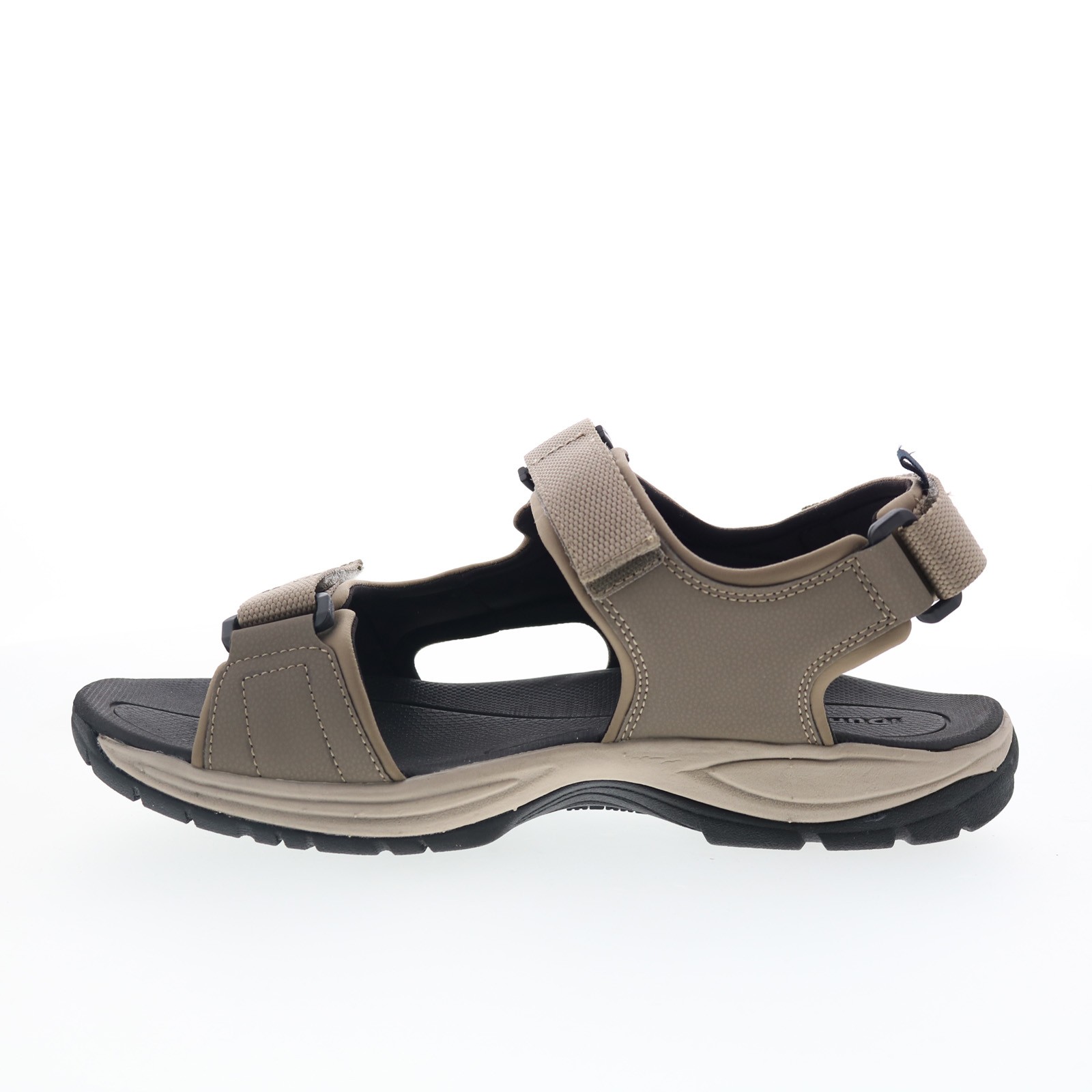 Dunham Nolan Water Friendly Mens Brown Extra Wide 4E Sport Sandals Shoes