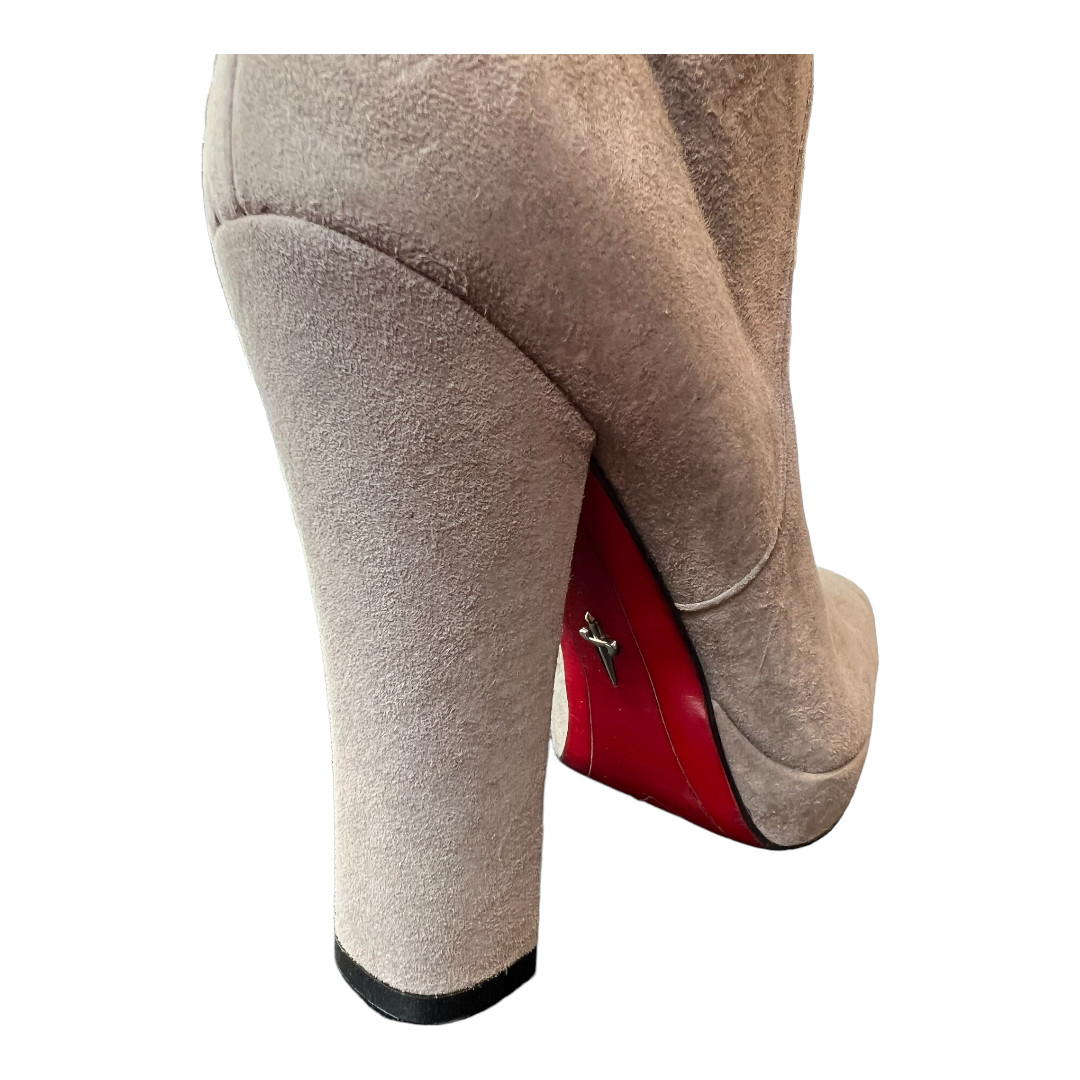 CESARE PACIOTTI BOOTS SHOES EU 40 SUEDE HEELS WOMEN’S SHOES