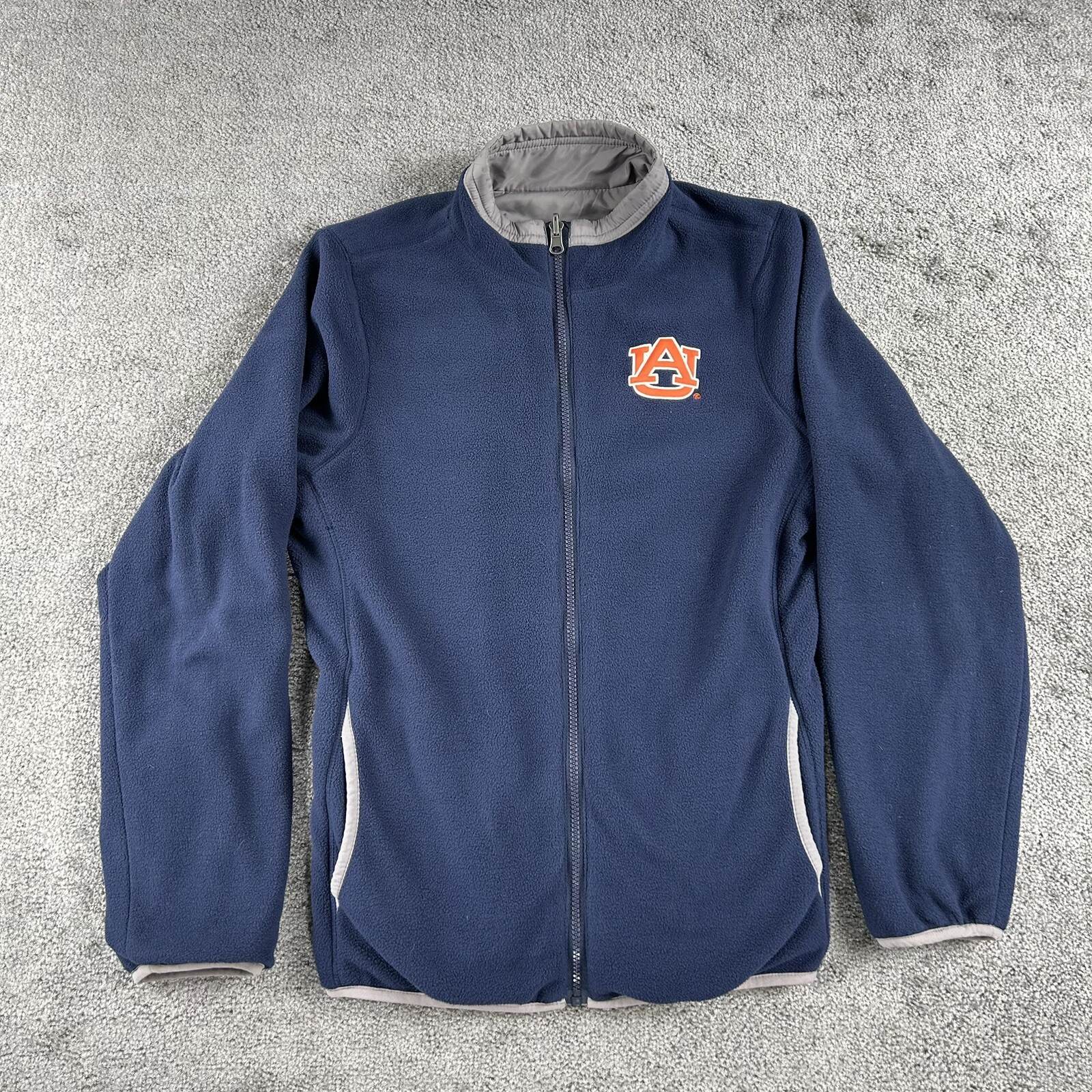 Auburn Tigers 2 In 1 Reversible Jacket Colosseum Athletics Zip Up Jacket SZ Sm