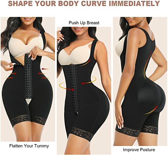 Fajas Colombianas Shapewear Butt Lifter Postpartum Reductoras Body Shaper Girdle