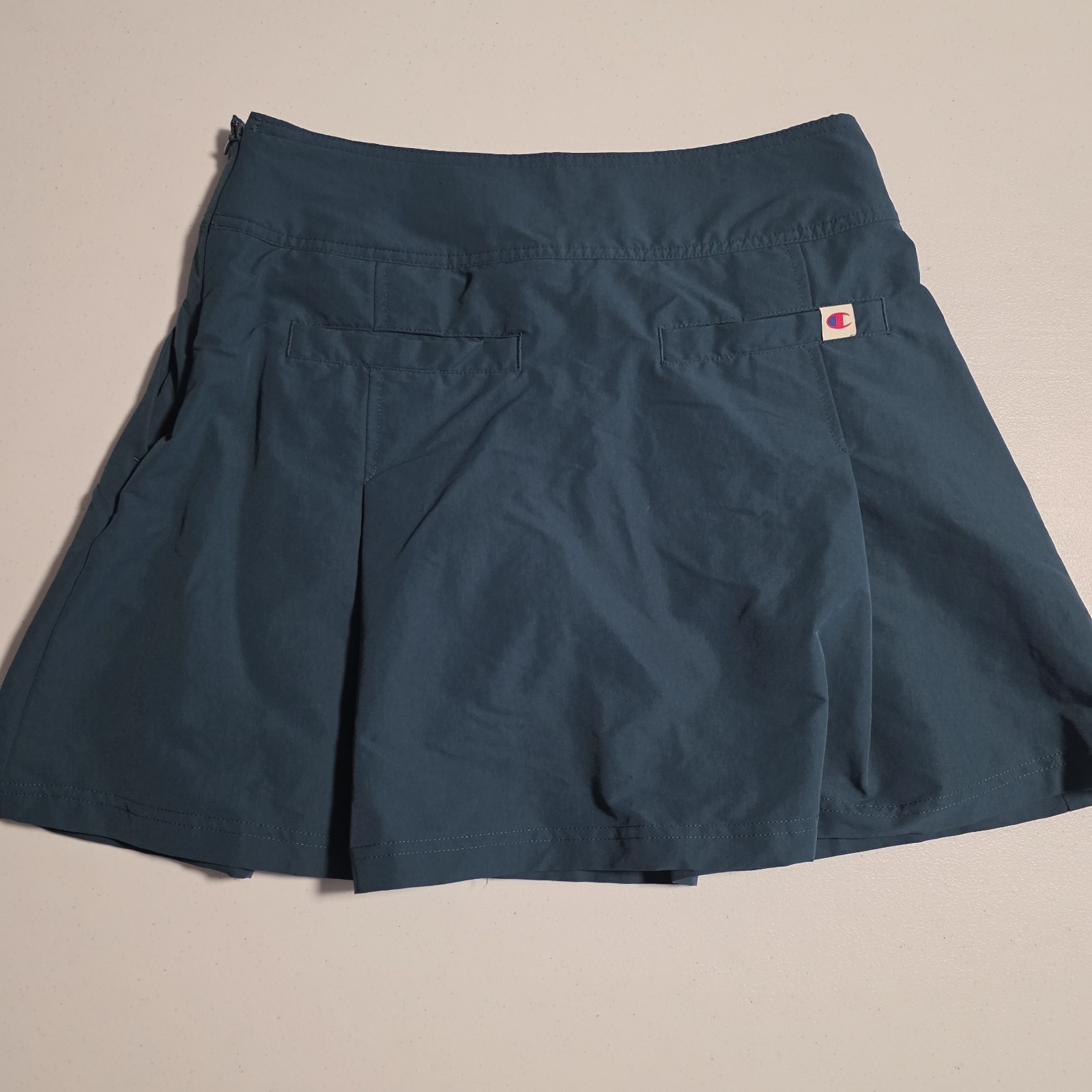 Champion Athletic Skort Tennis Golf Pickleball Dark Teal Pockets Womens 4 NEW