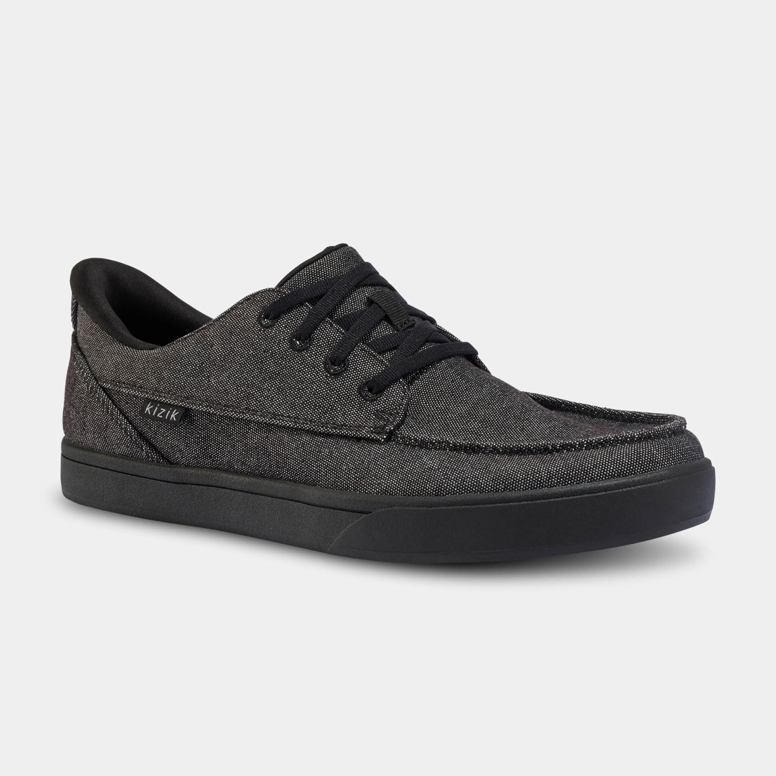 Kizik Men’s Porto – Black Heather — New Hands-Free Slip On Shoes