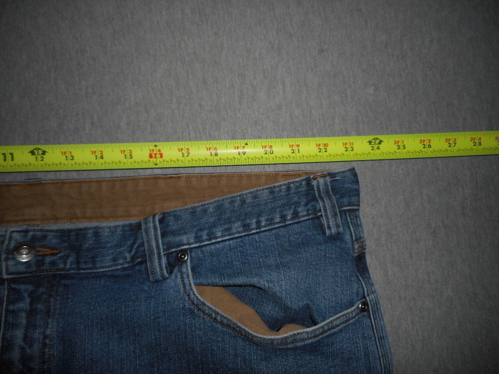 Duluth Trading Relaxed Fit Workwear Jeans – Mens 46×30 (tag 48×30) – Work Jeans