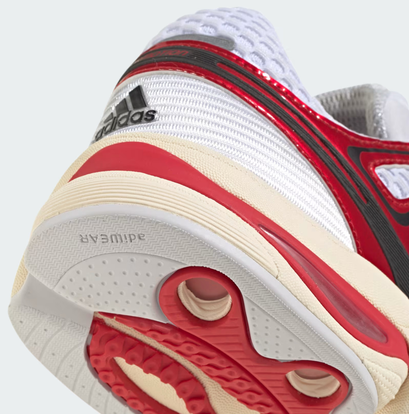 ADIDAS Adistar Control 5 White Better Scarlet Grey Unisex Mens Size Shoes KI8600