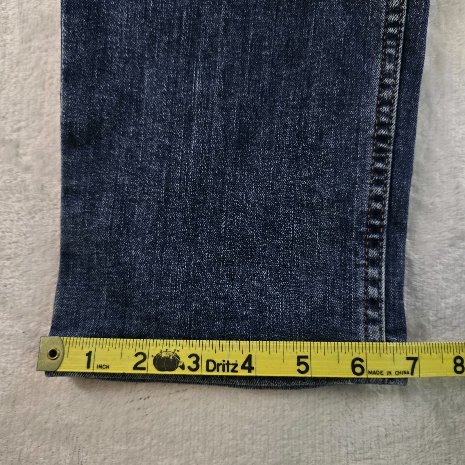 LL Bean Mens BeanFlex Jeans Standard Fit Straight Leg Stretch Size 30×29