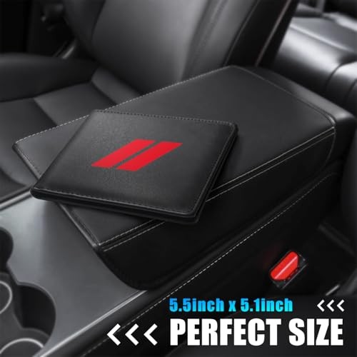 Small Leather Car Registration and Insurance – 13cm x 14cm – Black Box – Red Ram