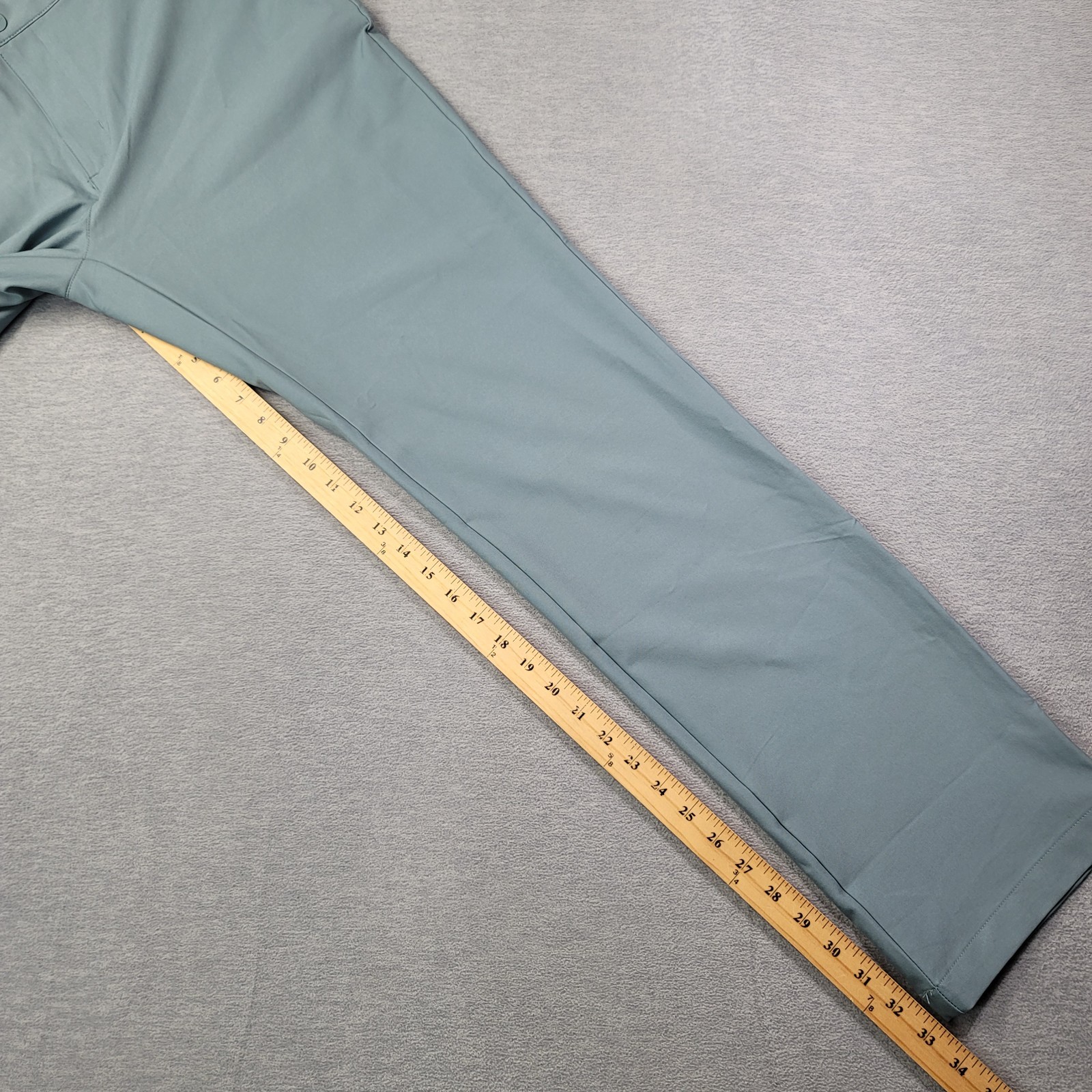 Greg Norman Pants Mens 36×34 Blue Straight Leg Stretch Casual Golf NWT
