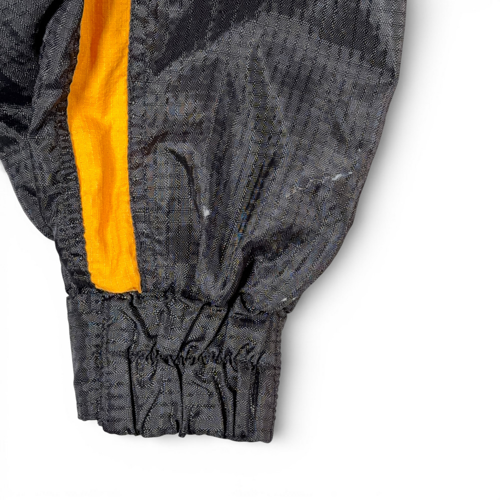 Columbia Jacket Adult LARGE Yellow Black Premier Series Parka Hooded Outdoor 90s