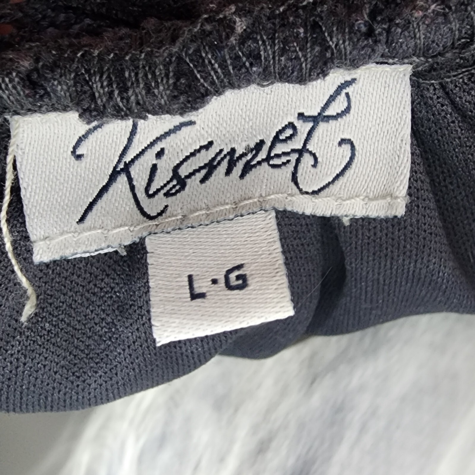 Kismet Dress Womens Size L Large Solid All Grey Gray Lace Overlay Sleeveless