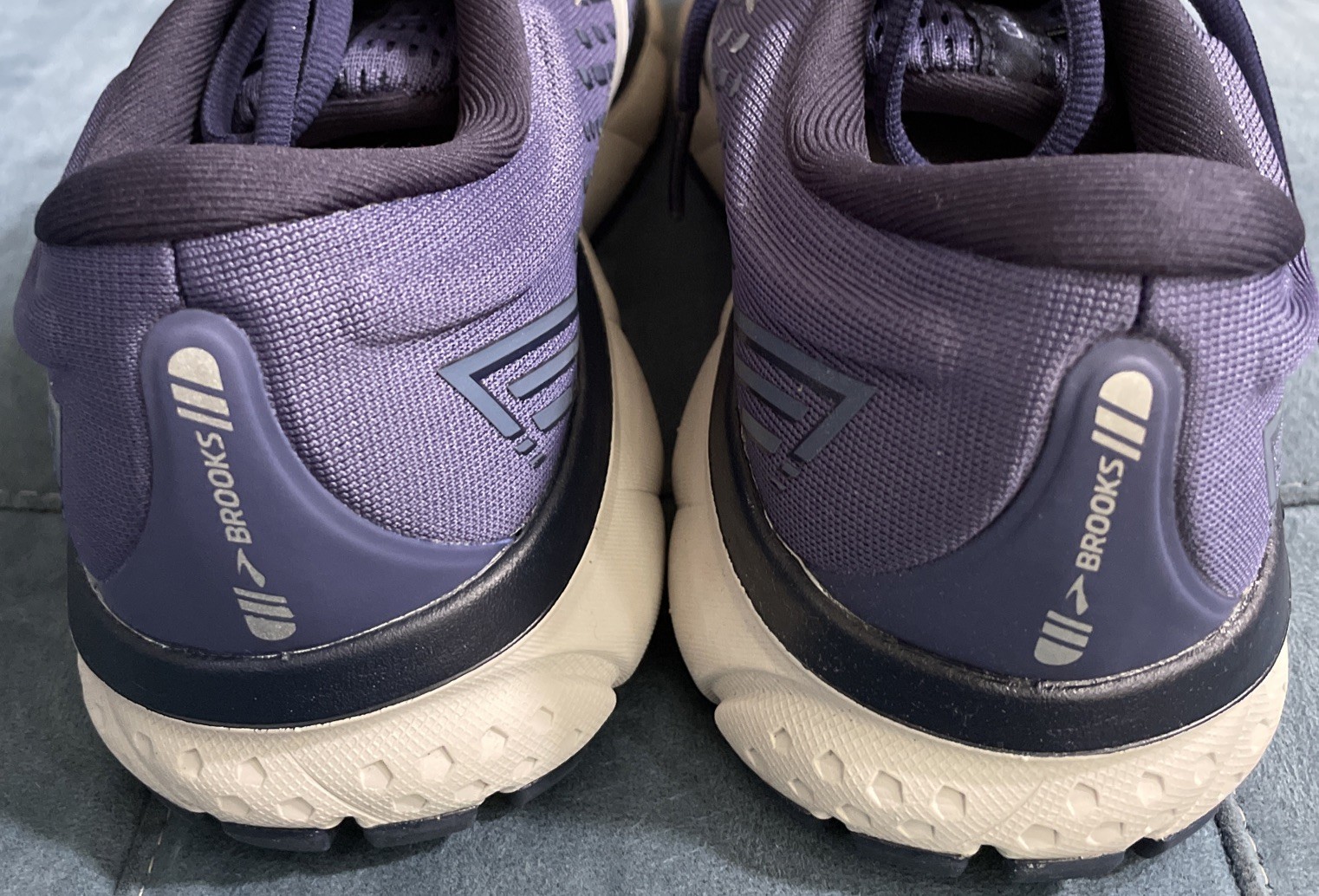 Brooks Ghost 13 M 7.5 / W 9 Running Shoe Blue Gray Cushion Neutral 110348 1D 467