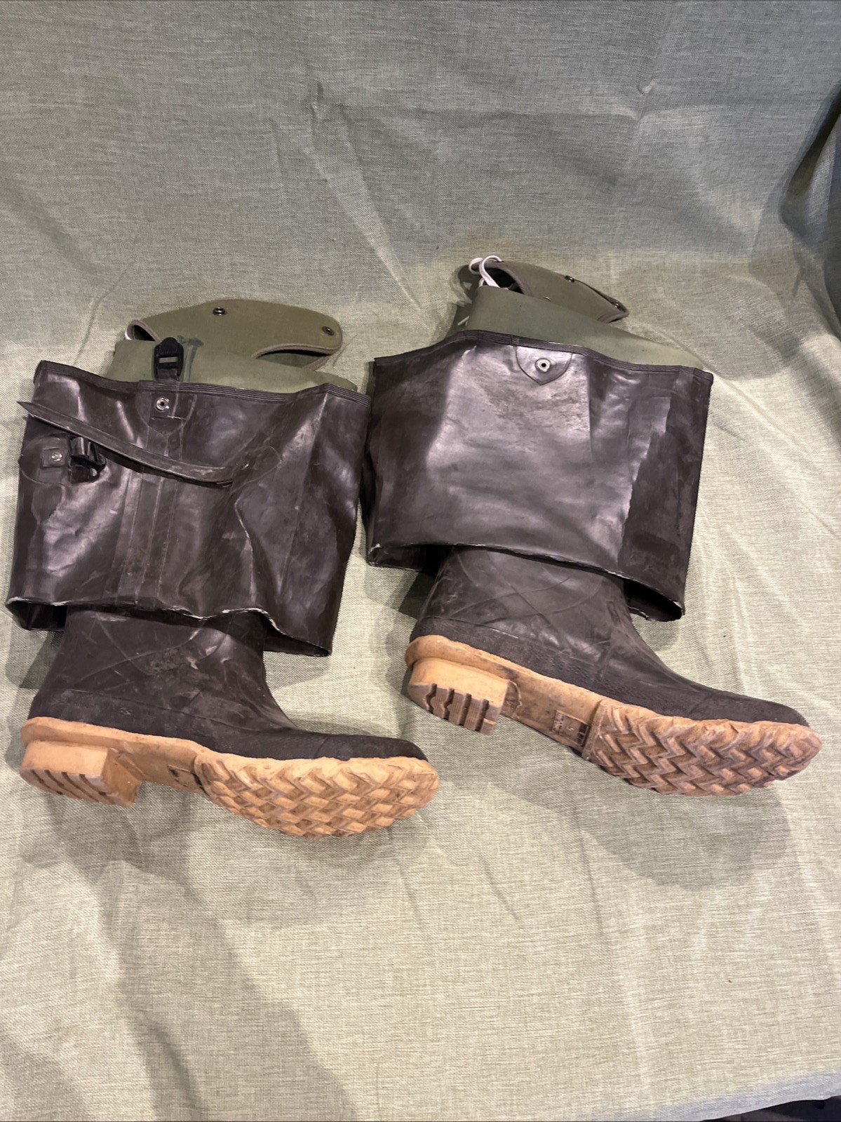 Tingley Overshoes Rubber Rain Boots Size 9 USA Waterproof Work Pair