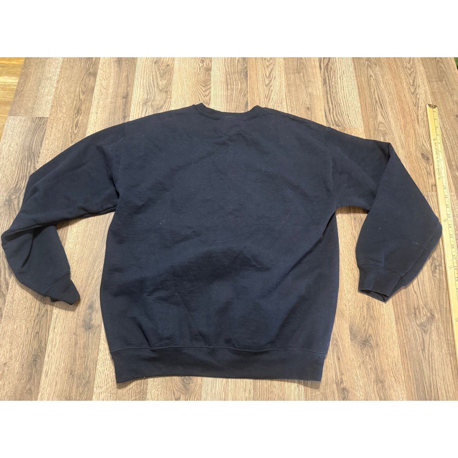 Gildan Sweatshirt Mens Medium Black Adult Dear Dad Great Job Graphic Excellent