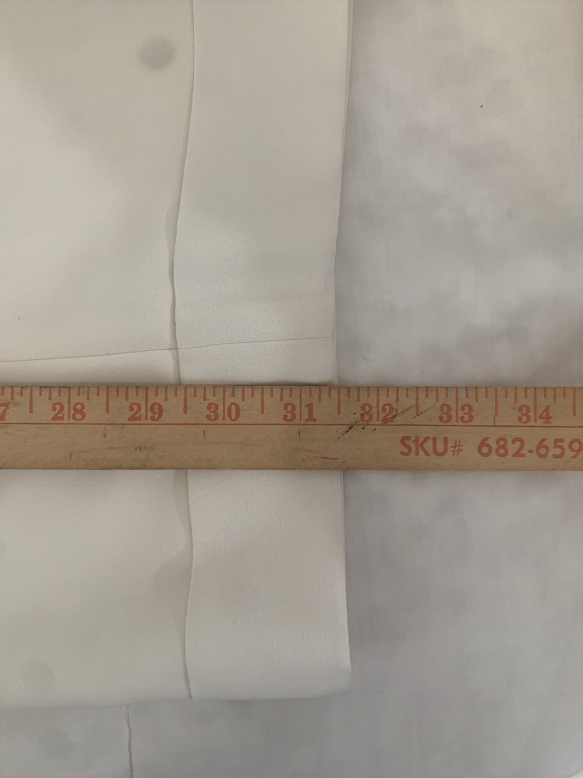 LRL Black Label Wide Leg Trouser Pants Women Size 16 Winter Cream Inseam 29.5 in