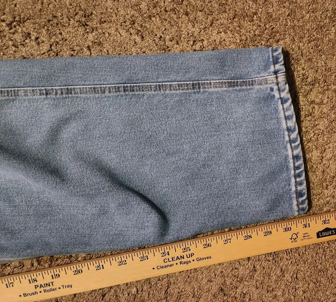 Tyndale FR Flame Resist Jeans Men Sz 40×31 Relax Fit Light Wash Denim F290T USA