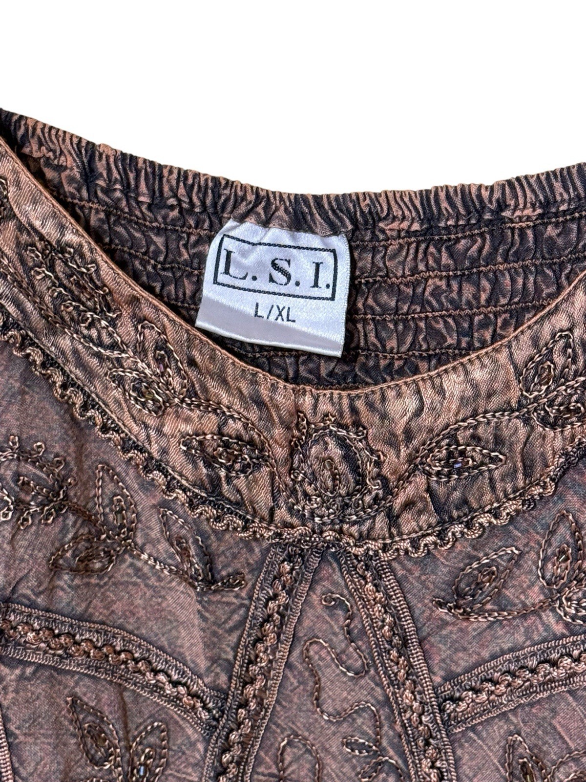 Y2K Beaded Tank Top Size XL