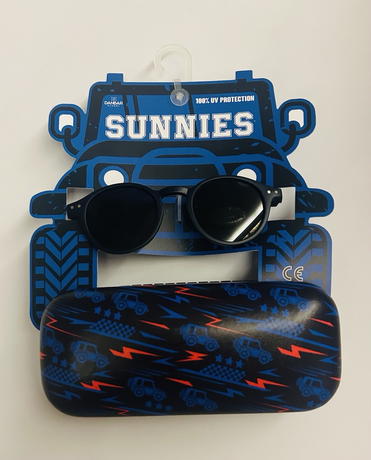 New Blue Danbar Global Sunnis Jeep Case 100% UV Protection CE Cool Things Inc