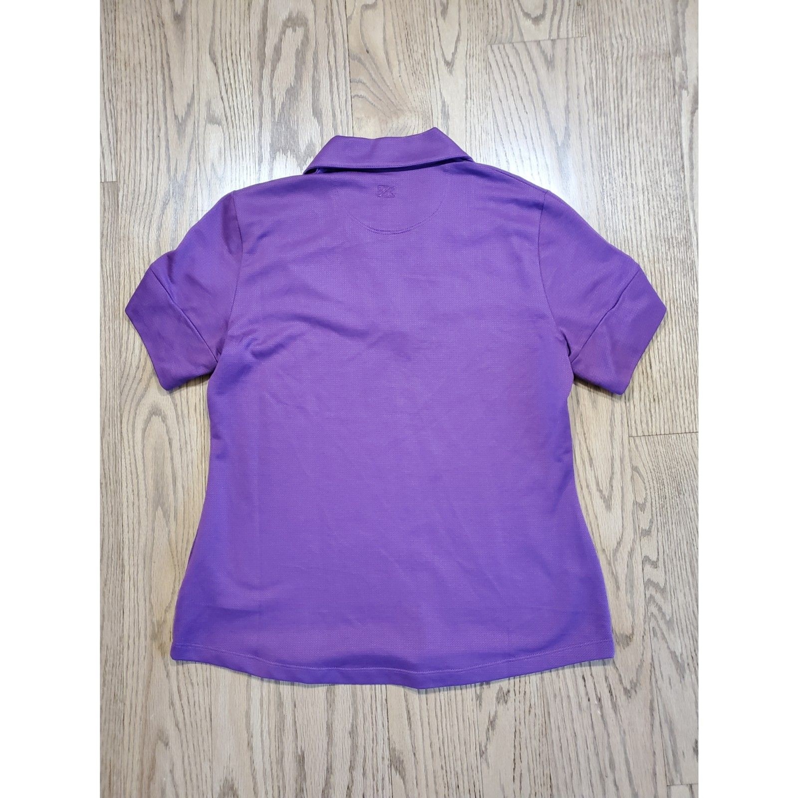 Cutter & Buck Womens S Golf Shirt Short Sleeve CBDryTecLuxe Nanotex Fabric EUC