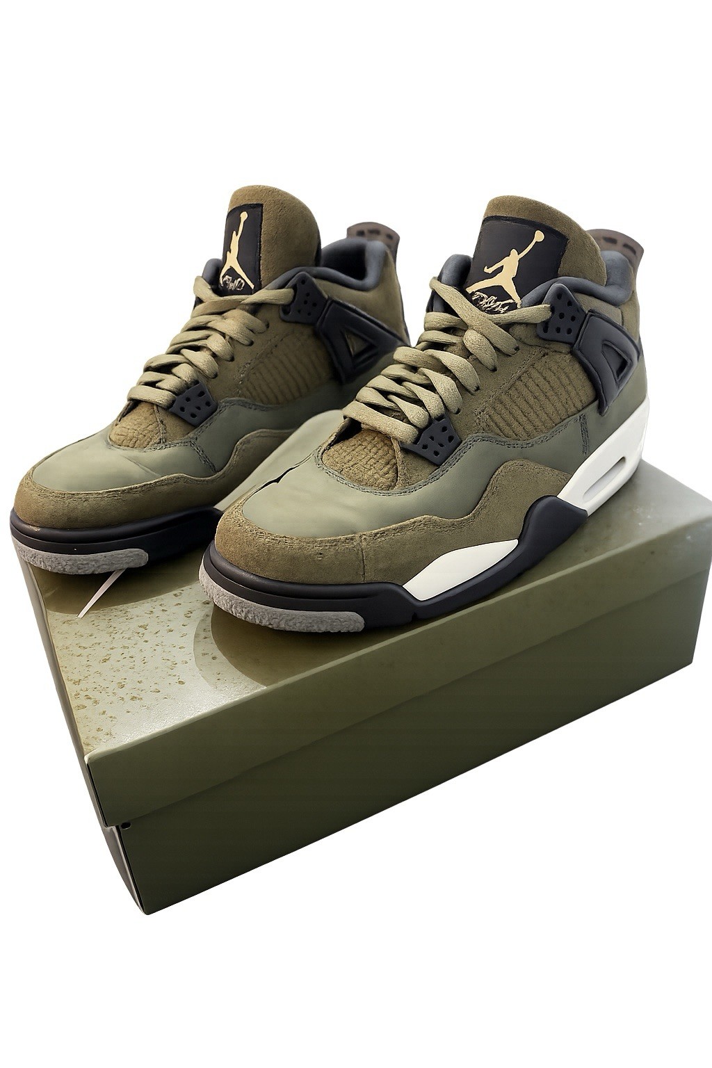 Jordan Air Jordan 4 SE Retro Craft Olive Men’s Sneakers FB9927-200
