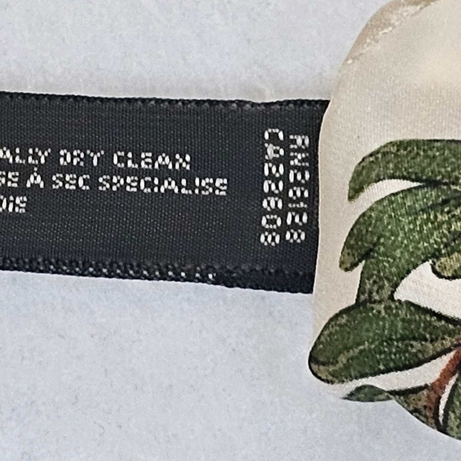 Echo Silk Square Scarf Ivory Christmas Holly Berry Mistletoe Holiday Print 21in