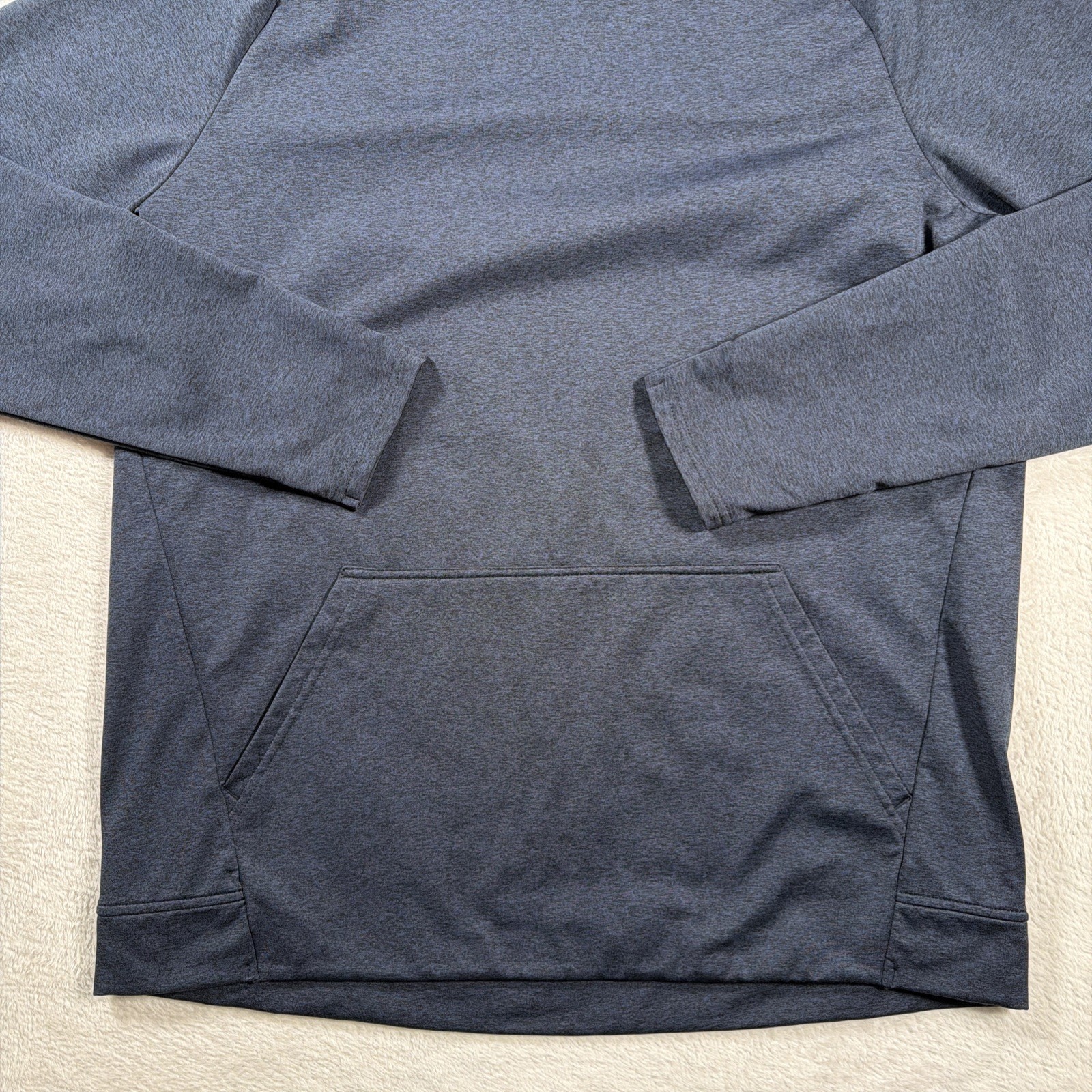 UNRL Hoodie Mens Large Navy Crossover Performance Pullover Stretch Unreal Golf
