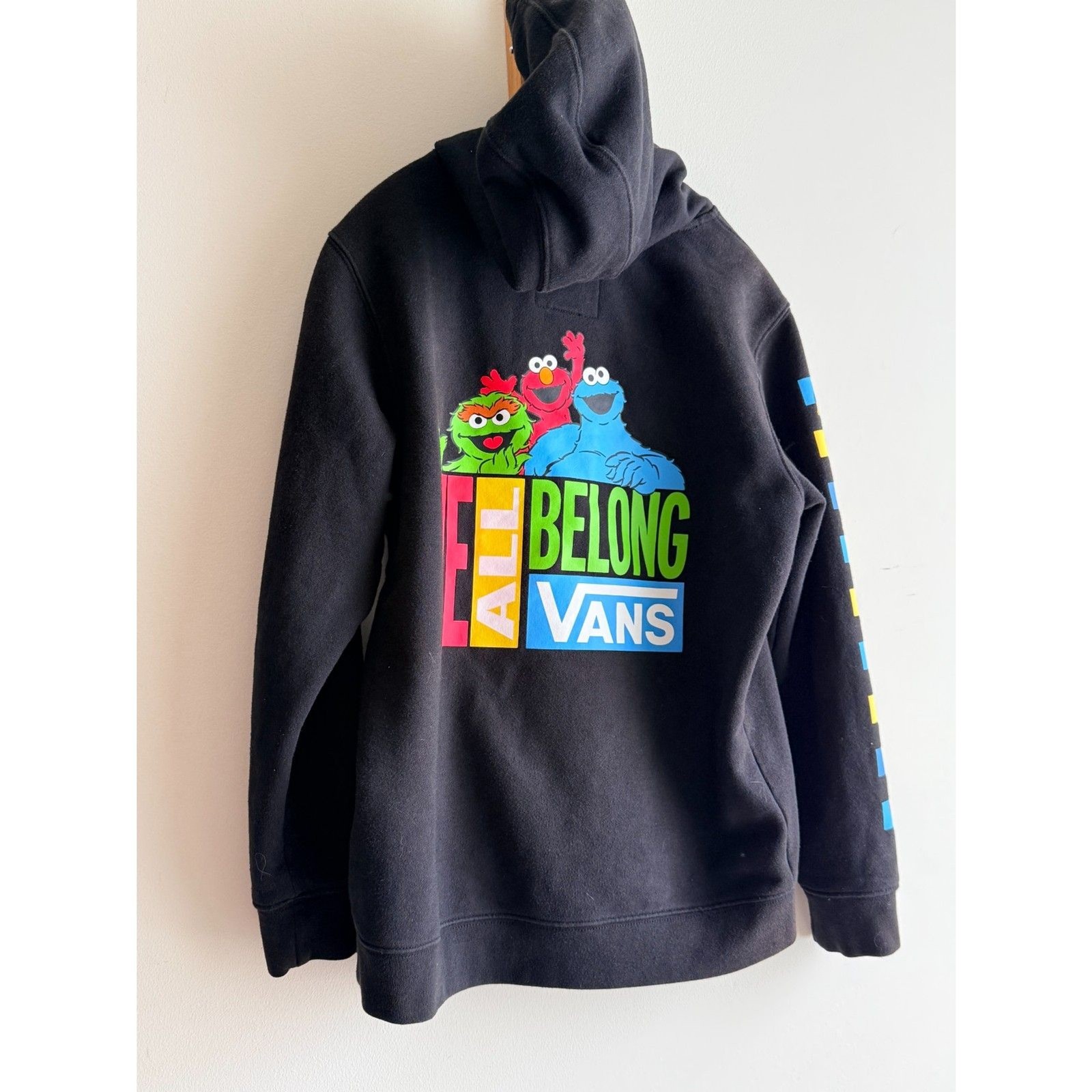 Vans x Sesame Street ELMO Black hoody – Medium