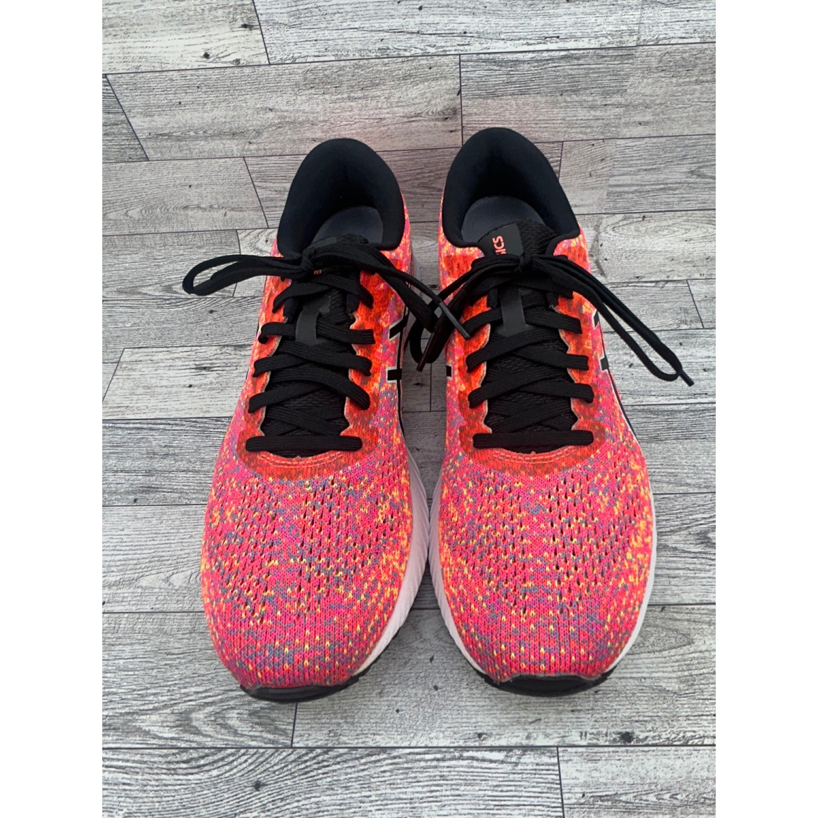 Asics Gel-DS Trainer 25 Women Sz 11 Running Shoes Pink Orange Multi 1012A579