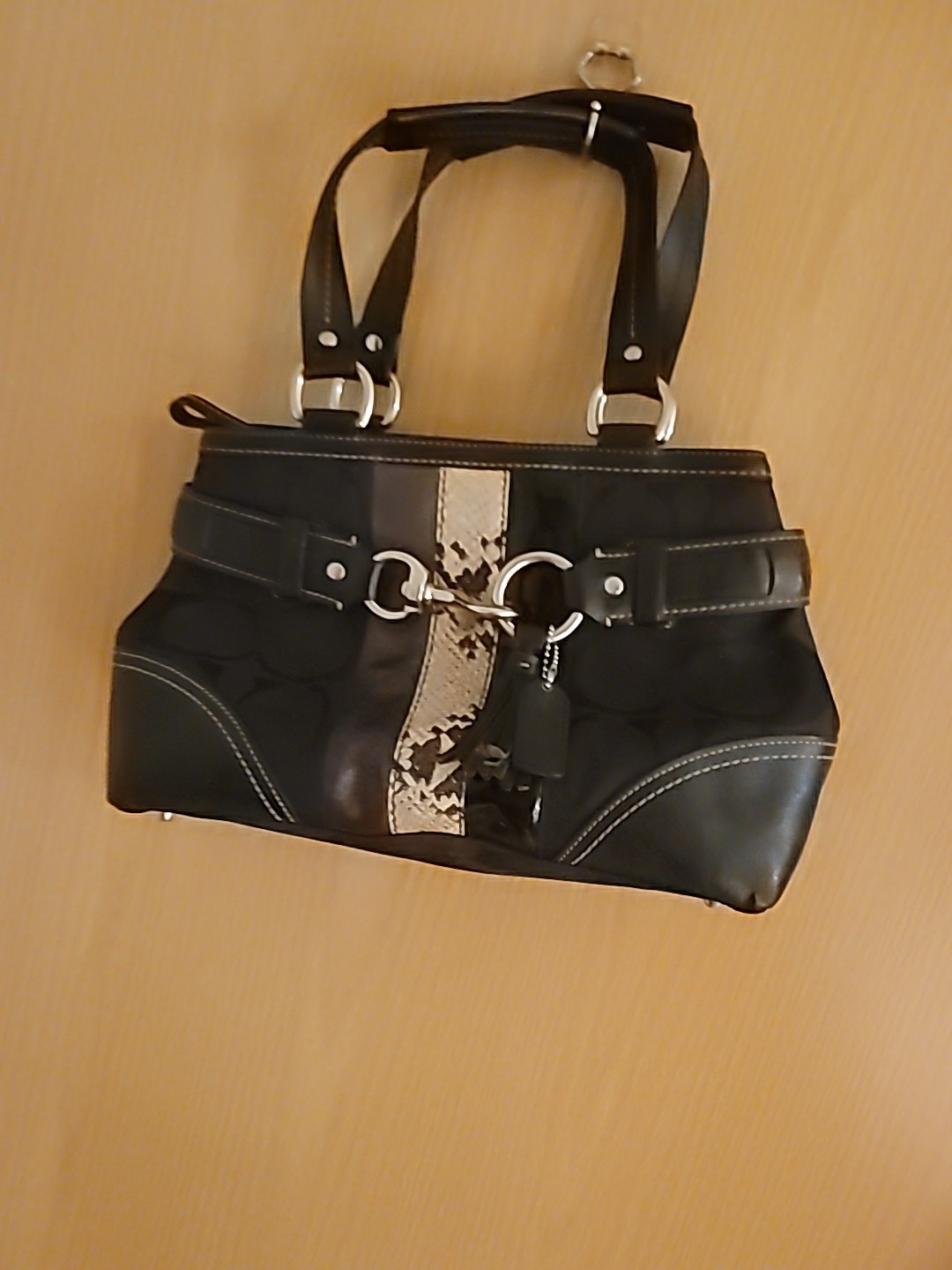 Make an Offer!! Vintage Coach CC Hampton logo designer Purse Handbag Bag 2000’s