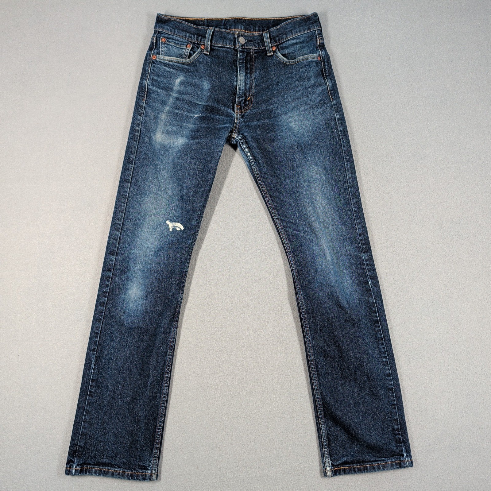 Levi’s 513 Jeans Mens 30×32 Blue Slim Straight Fit Denim Casual Classic Pants
