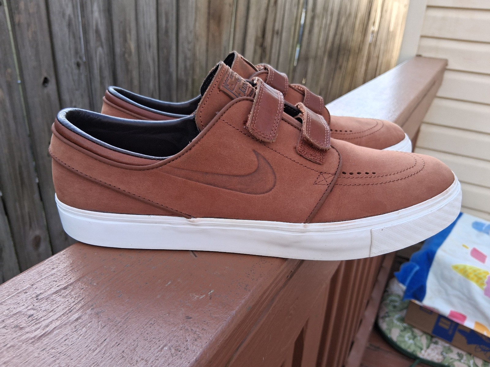 MENS 2016 NIKE SB ZOOM STEFAN JANOSKI STRAP BAROQUE SHOES SZ 12 705405-221